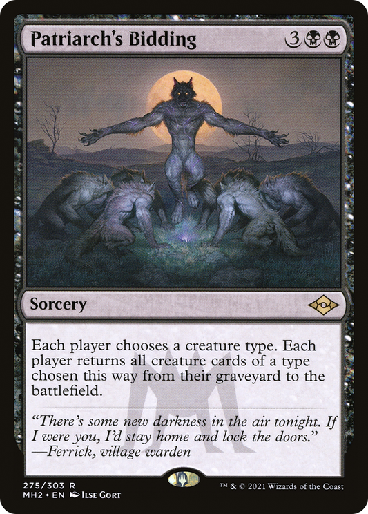 Patriarch's Bidding (275) Foil - Modern Horizons 2