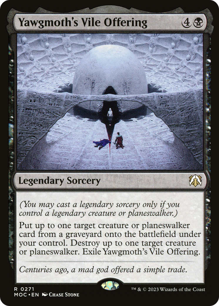 Yawgmoth's Vile Offering (271) - March of the Machine Commander
