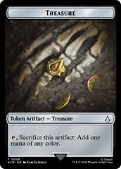 Assassin // Treasure Double-Sided Token [Assassin's Creed Tokens] | Silver Goblin