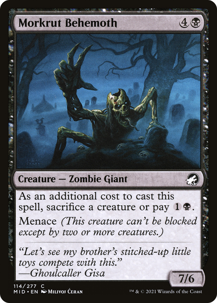 Morkrut Behemoth (114) - Innistrad: Midnight Hunt
