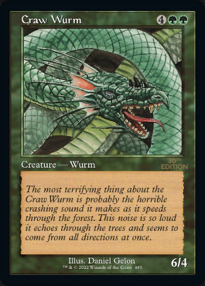 Craw Wurm (Retro) (483) - 30th Anniversary Edition