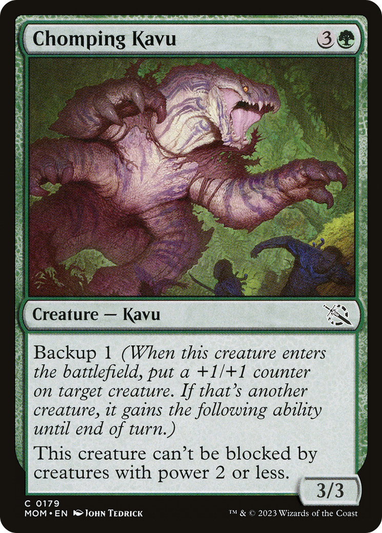 Chomping Kavu (179) - March of the Machine