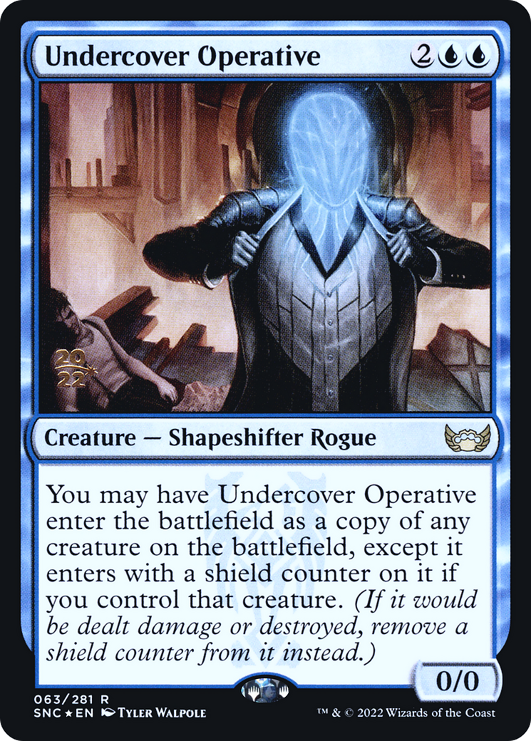 Undercover Operative [Streets of New Capenna Prerelease Promos] | Silver Goblin