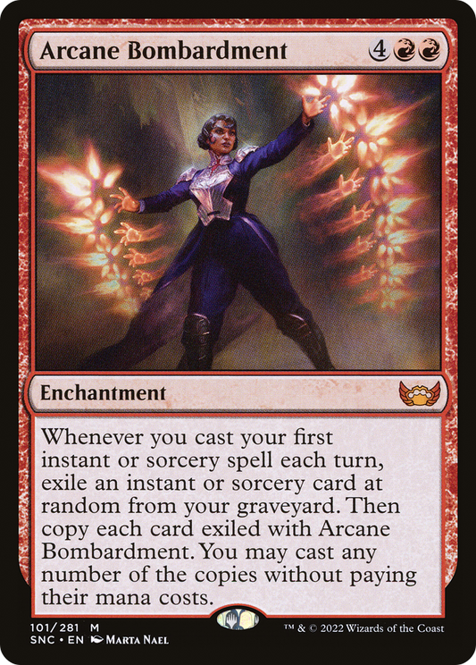 Arcane Bombardment [Streets of New Capenna] Foil