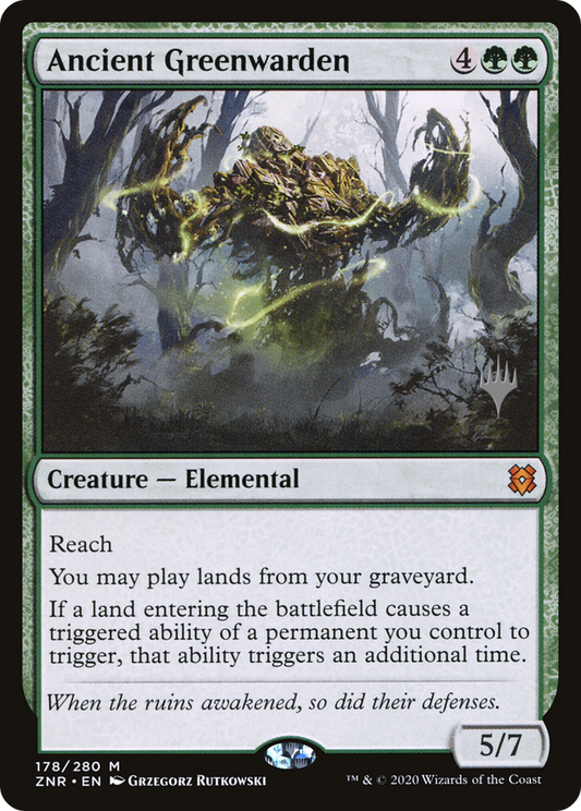 Ancient Greenwarden (178) Foil - Zendikar Rising Promos