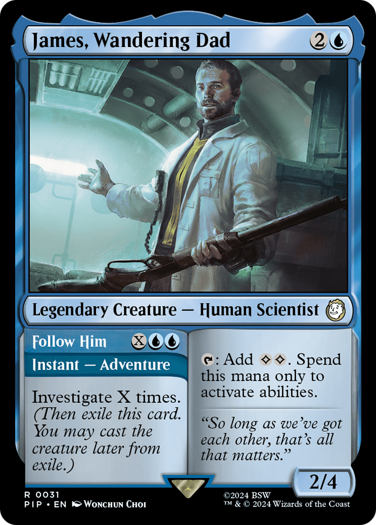 James, Wandering Dad (031) Foil - Fallout