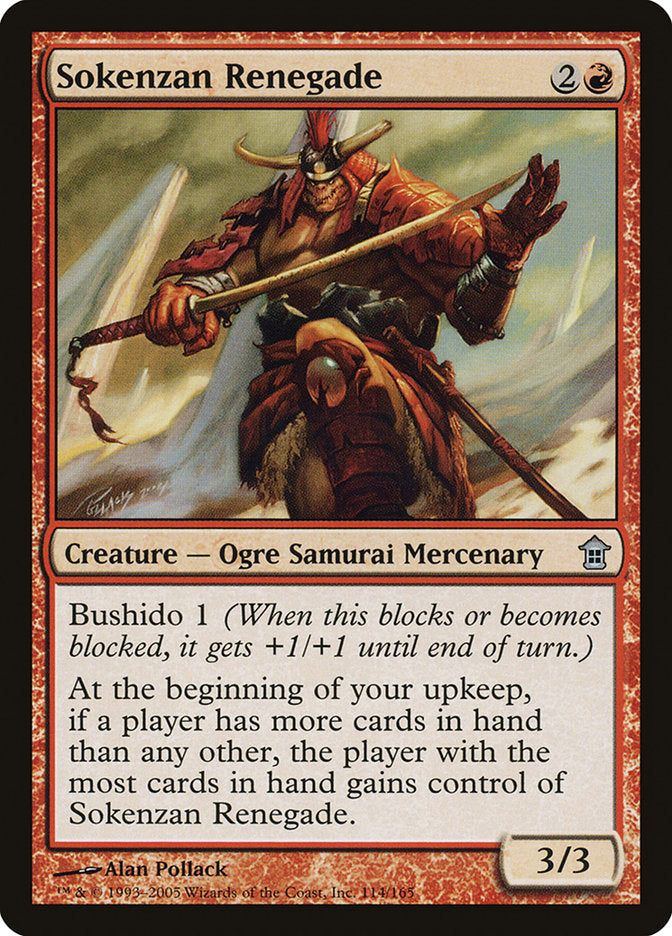 Sokenzan Renegade [Saviors of Kamigawa] | Silver Goblin