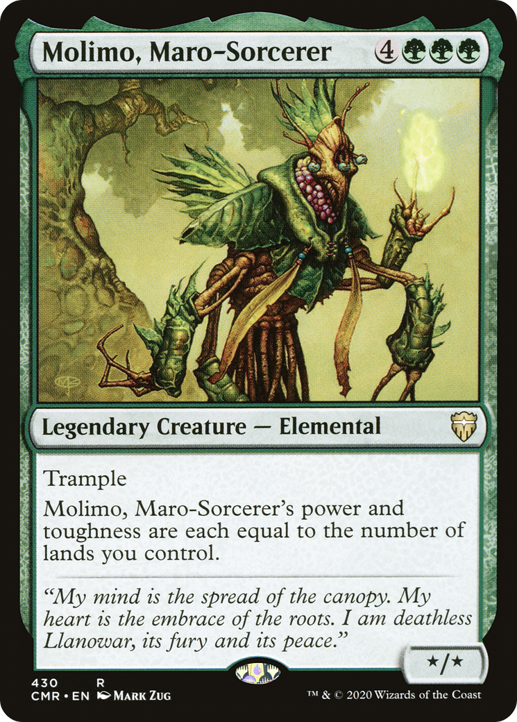 Molimo, Maro-Sorcerer (430) - Commander Legends