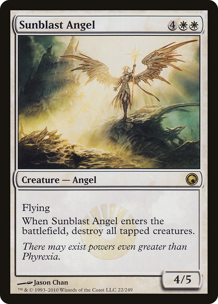 Sunblast Angel (022) Foil - Scars of Mirrodin