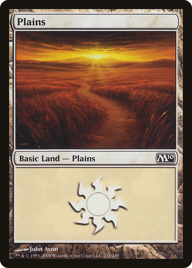 Plains (231) - Magic 2010