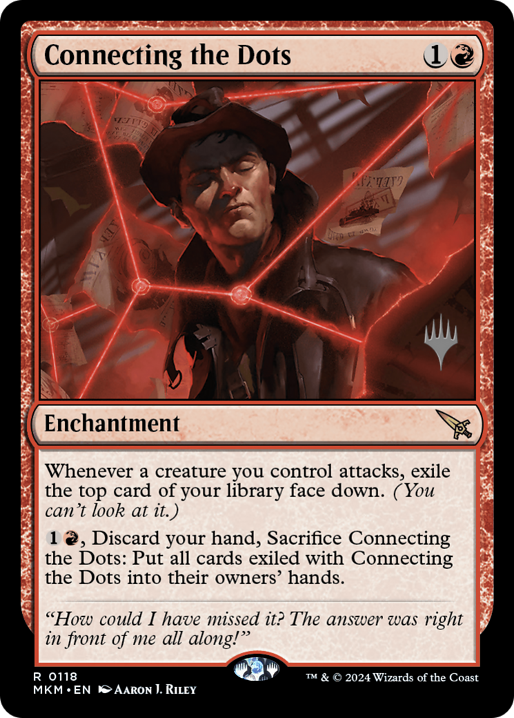 Connecting the Dots (118) Foil - Murders at Karlov Manor Promos