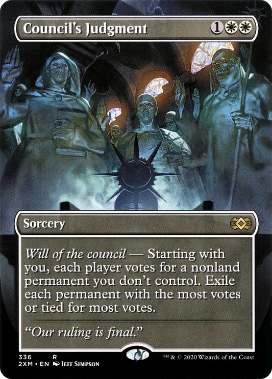 Council's Judgment (336) - Double Masters