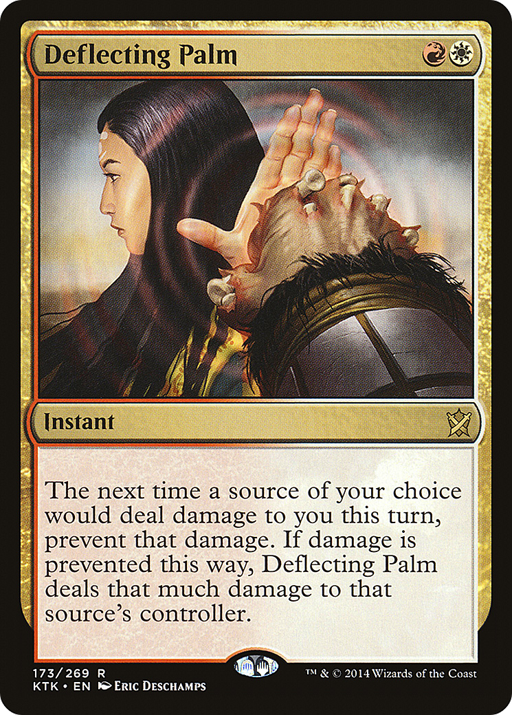 Deflecting Palm (173) Foil - Khans of Tarkir
