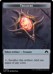 Servo // Treasure Double-Sided Token [Modern Horizons 3 Tokens] | Silver Goblin