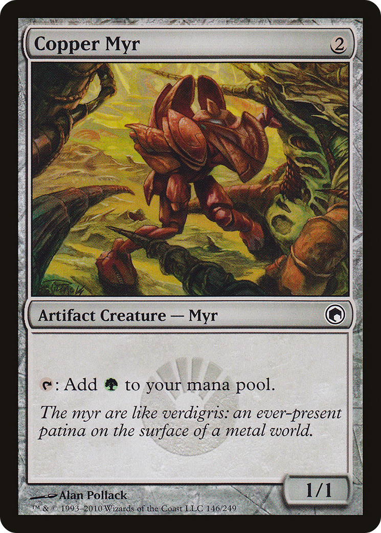 Copper Myr (146) - Scars of Mirrodin