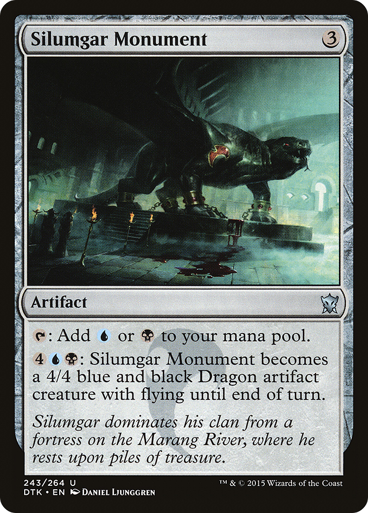 Silumgar Monument [Dragons of Tarkir] Foil