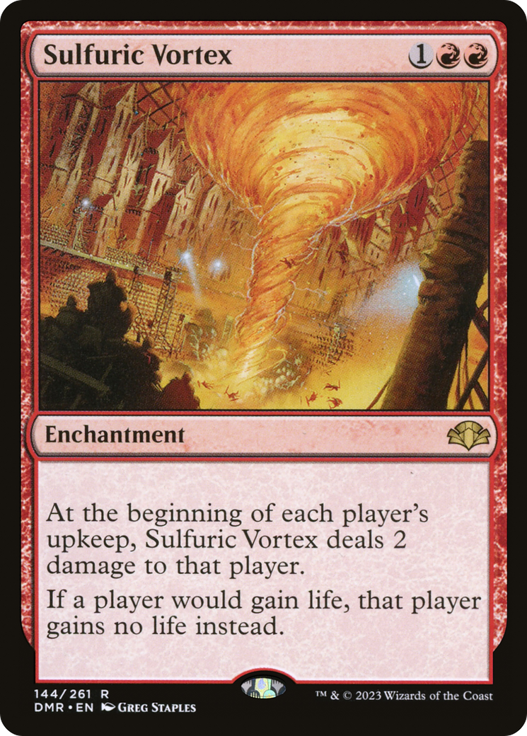 Sulfuric Vortex [Dominaria Remastered] Foil