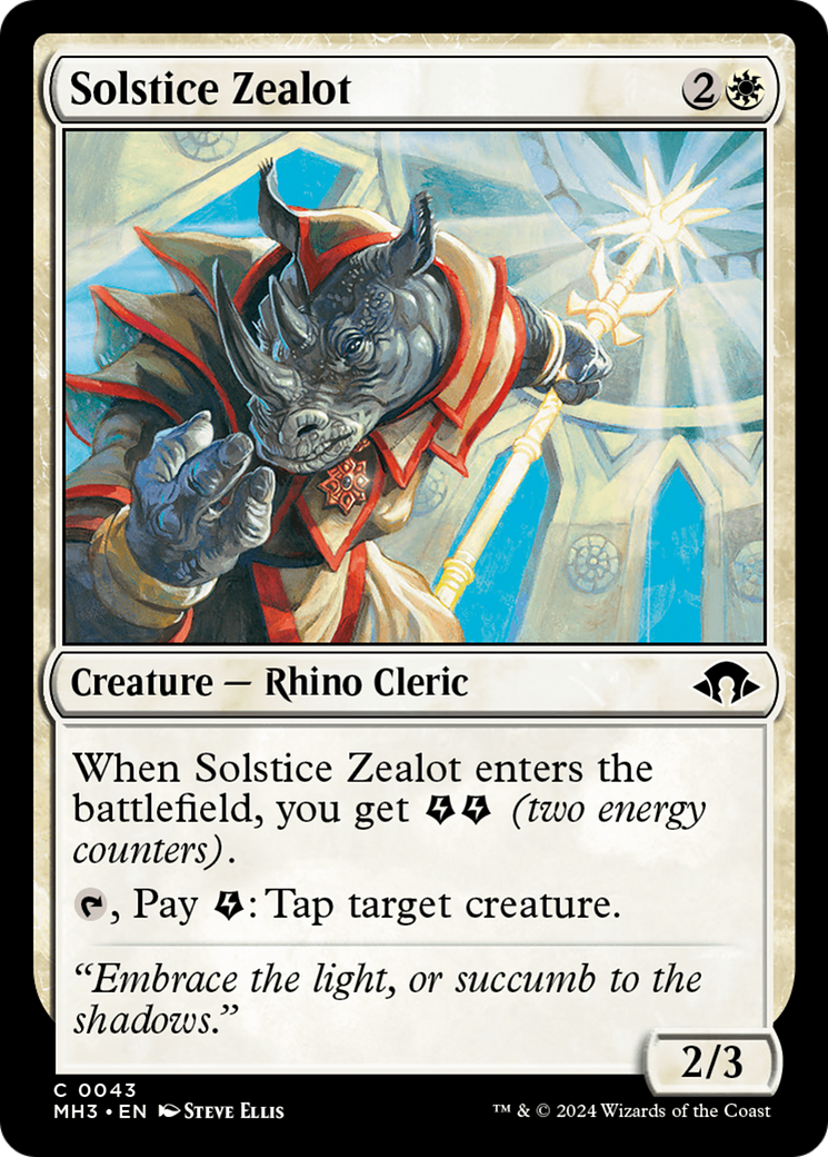 Solstice Zealot [Modern Horizons 3] | Silver Goblin