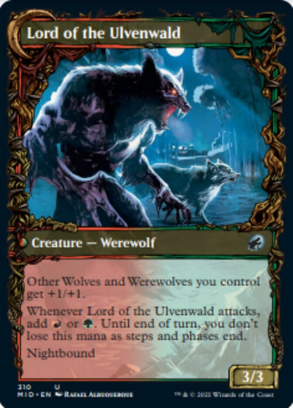 Kessig Naturalist // Lord of the Ulvenwald (Showcase) (310) Foil - Innistrad: Midnight Hunt