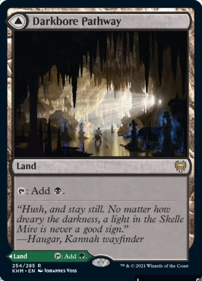 Darkbore Pathway // Slitherbore Pathway (254) - Kaldheim