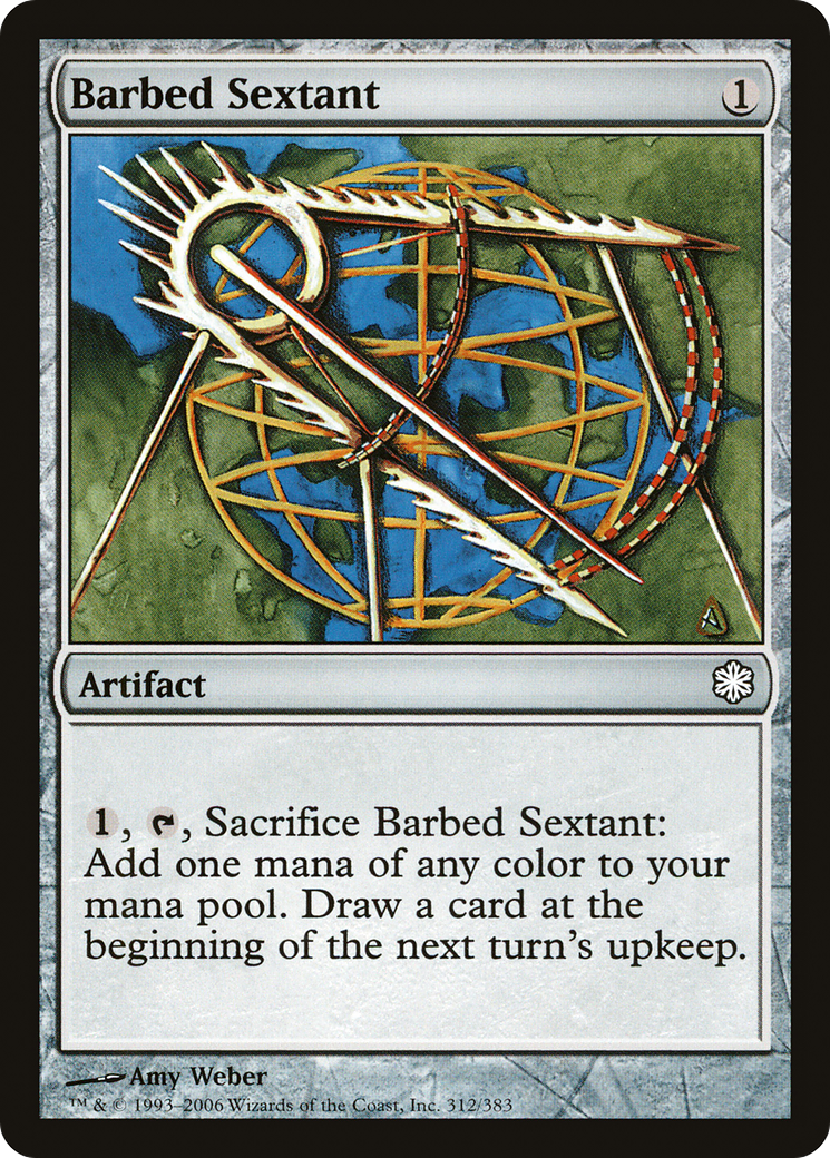 Barbed Sextant [Coldsnap Theme Decks] | Silver Goblin