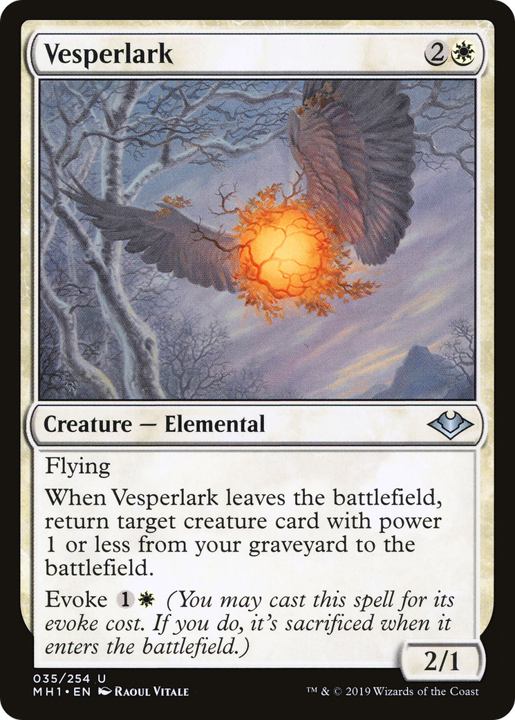 Vesperlark (035) Foil - Modern Horizons