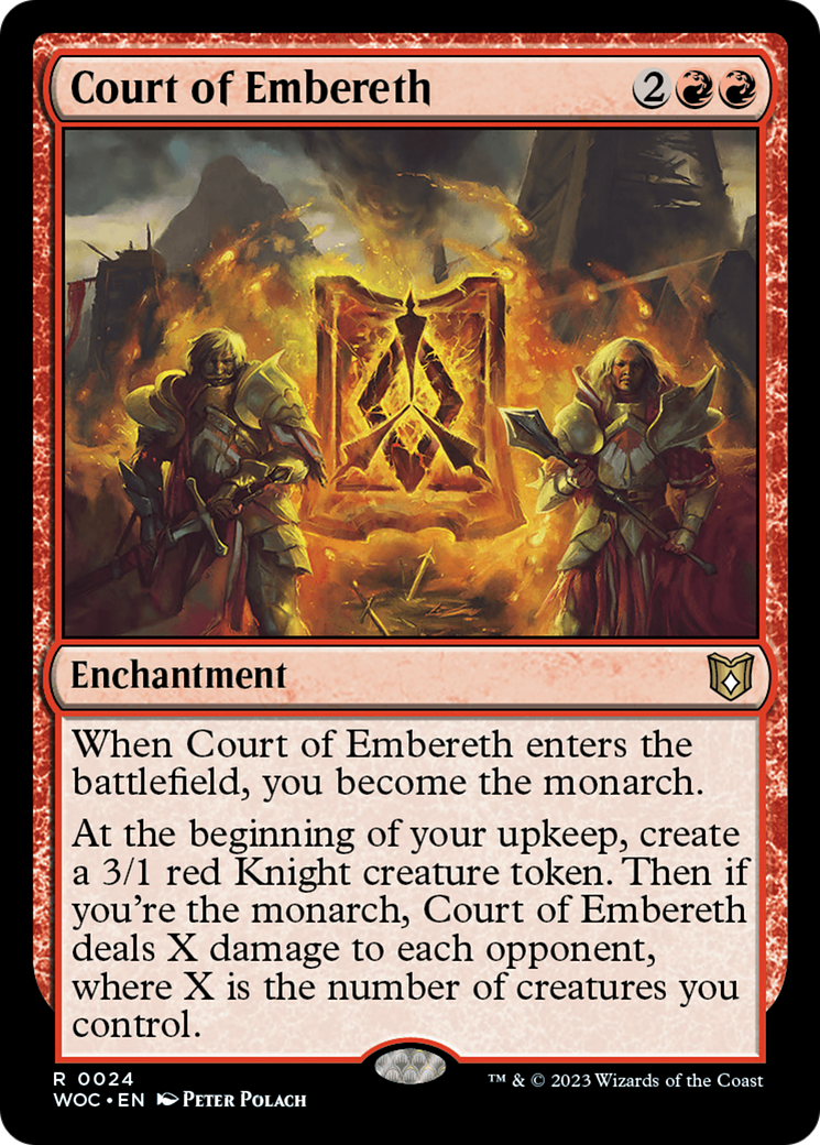 Court of Embereth (024) Foil - Wilds of Eldraine Commander