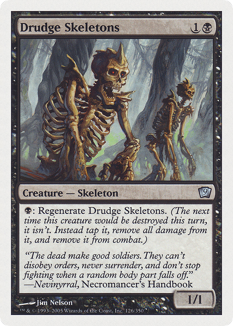 Drudge Skeletons (126) - Ninth Edition