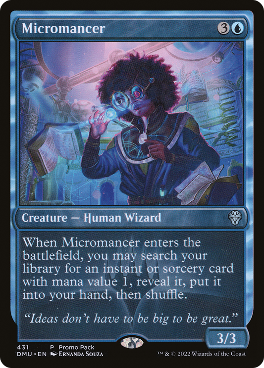 Micromancer (Promo Pack) [Dominaria United Promos] Foil