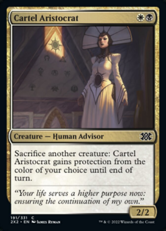 Cartel Aristocrat [Double Masters 2022] | Silver Goblin