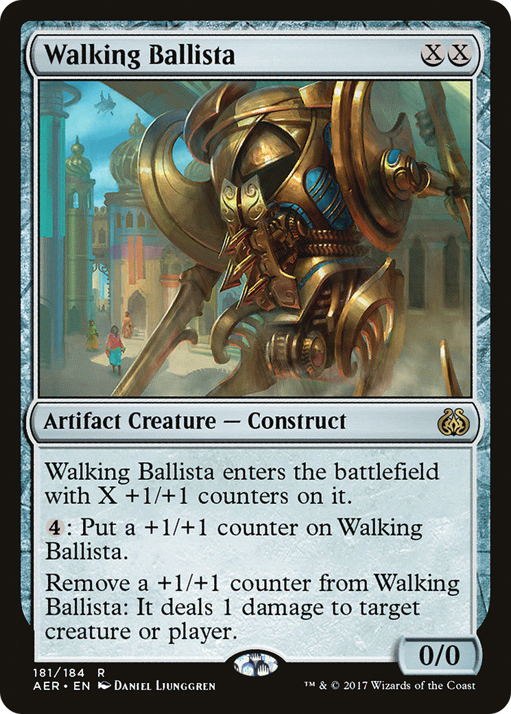 Walking Ballista (181) Foil - Aether Revolt