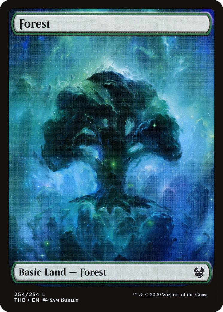 Forest (254) Foil - Theros Beyond Death