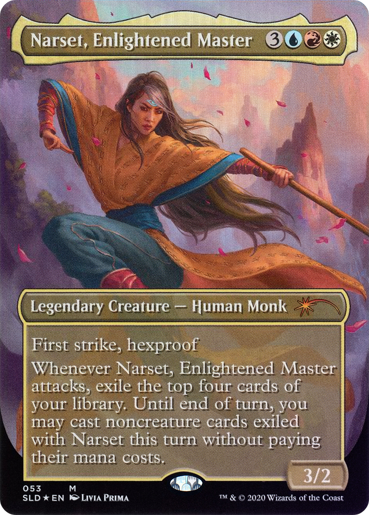 Narset, Enlightened Master (053) Foil - Secret Lair Drop