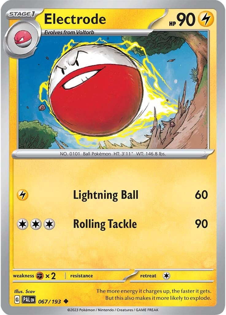 Electrode (067/193) [Scarlet & Violet: Paldea Evolved] | Silver Goblin