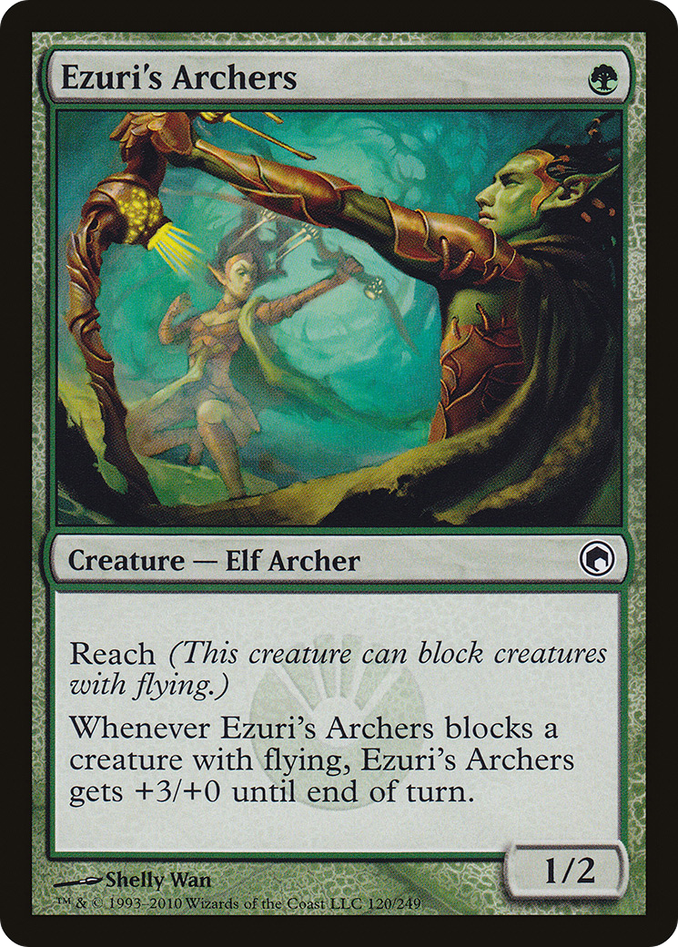 Ezuri's Archers (120) - Scars of Mirrodin