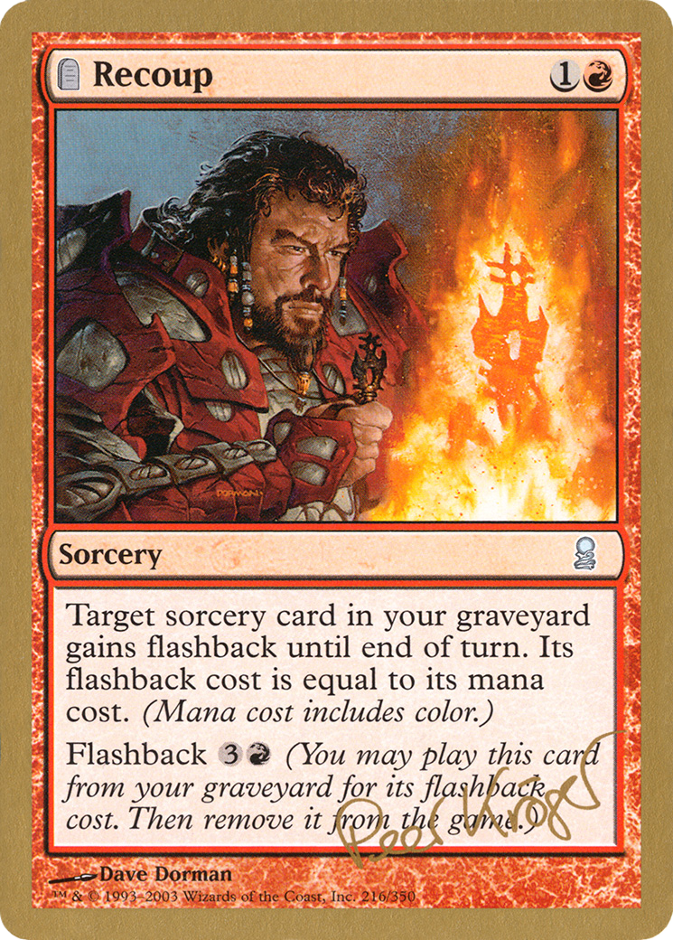 Recoup - 2003 Peer Kroger (ODY) - World Championship Decks 2003