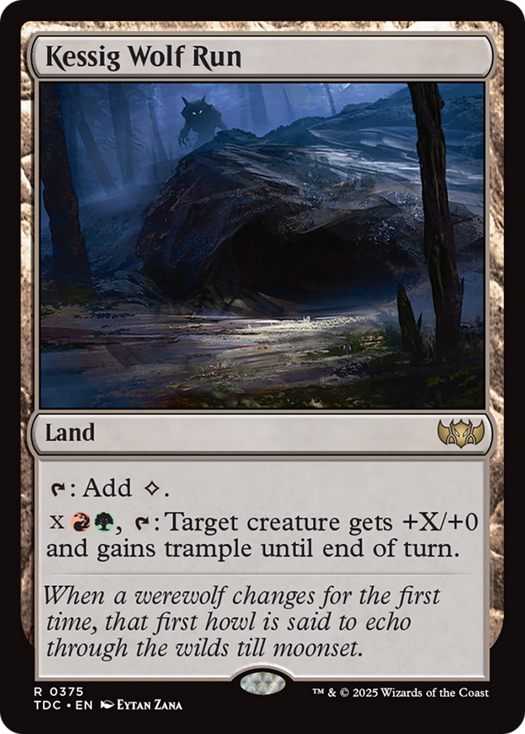 Kessig Wolf Run (375) - Commander: Tarkir: Dragonstorm