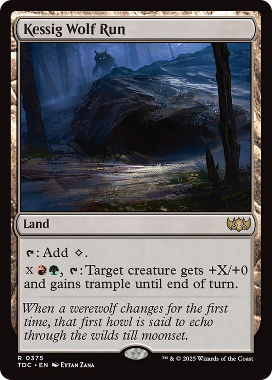 Kessig Wolf Run (375) - Commander: Tarkir: Dragonstorm