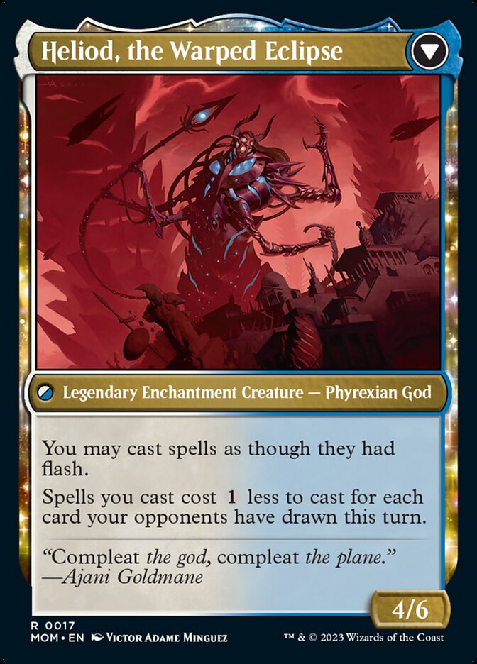 Heliod, the Radiant Dawn (017) Foil - March of the Machine