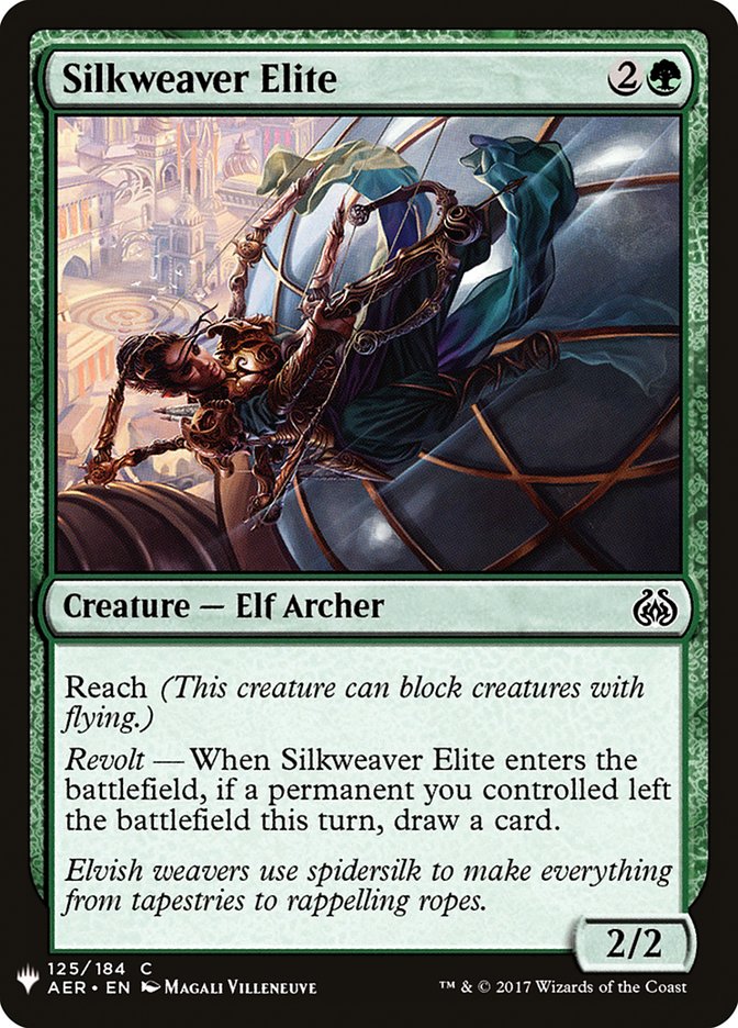 Silkweaver Elite [Mystery Booster] | Silver Goblin