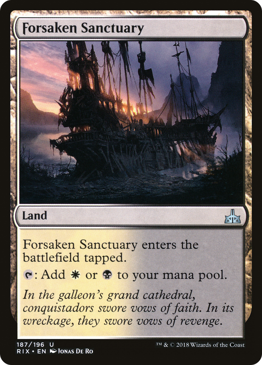 Forsaken Sanctuary (187) - Rivals of Ixalan
