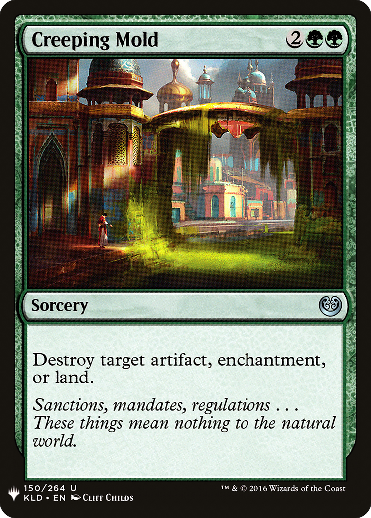 Creeping Mold (KLD-150) - The List