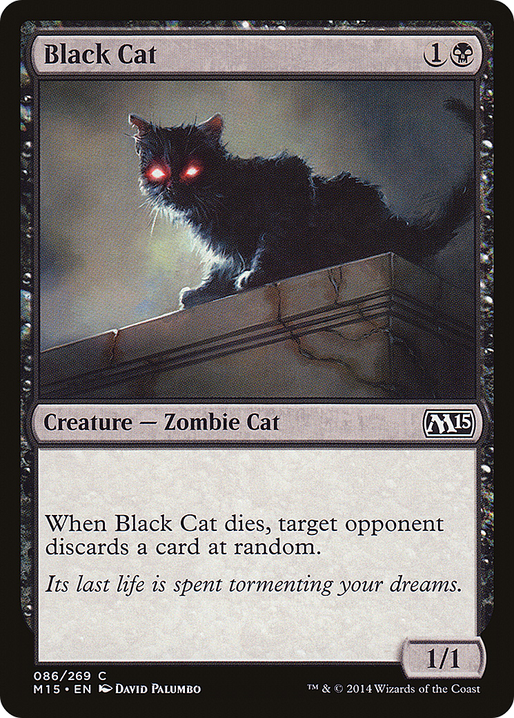 Black Cat (086) Foil - Magic 2015
