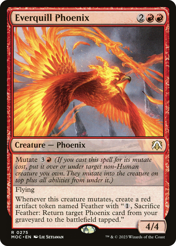 Everquill Phoenix (275) - March of the Machine Commander