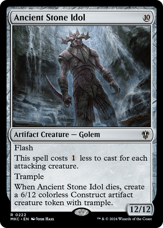 Ancient Stone Idol (222) - Murders at Karlov Manor Commander