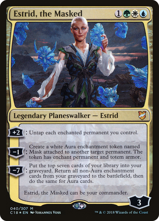 Estrid, the Masked [Commander 2018]