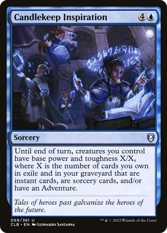 Candlekeep Inspiration [Commander Legends: Battle for Baldur's Gate]