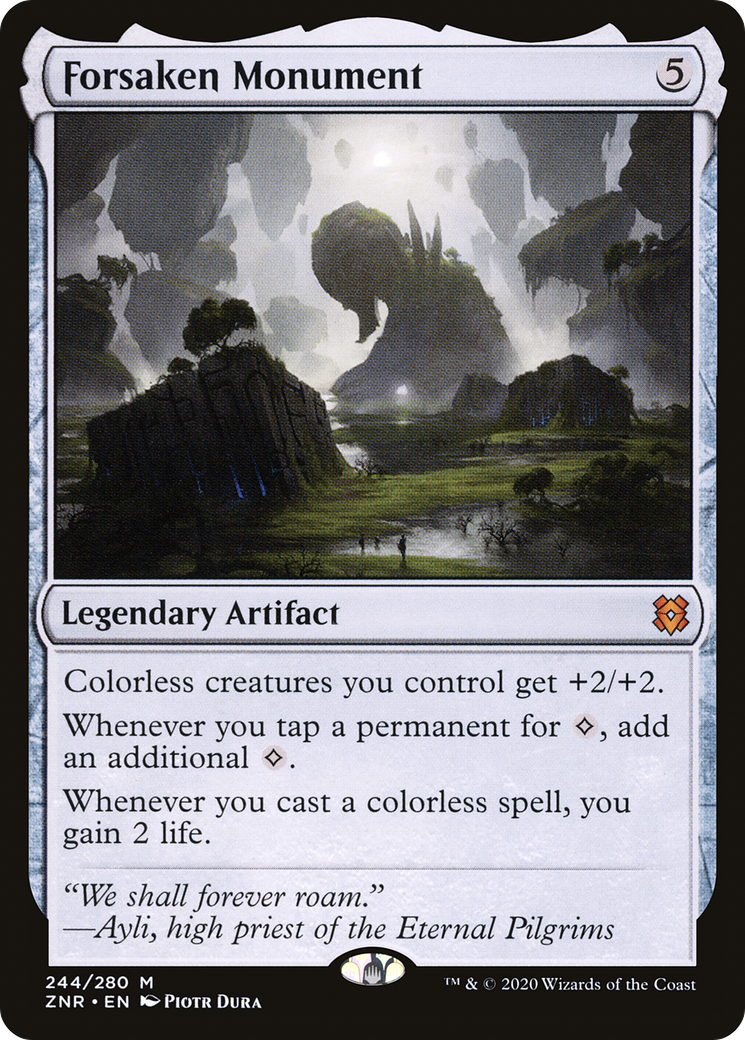 Forsaken Monument (244) - Zendikar Rising