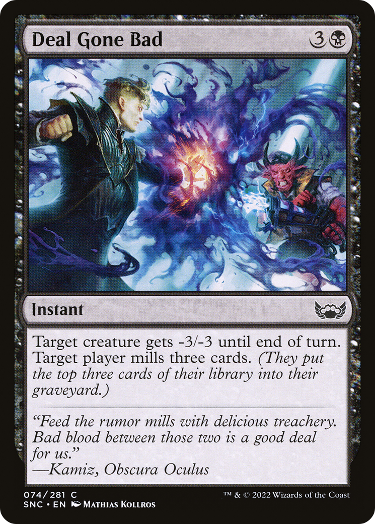 Deal Gone Bad (074) Foil - Streets of New Capenna