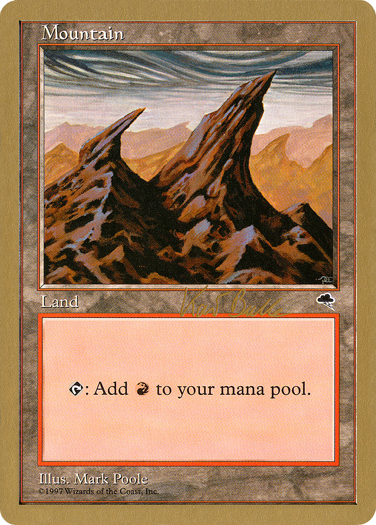 Mountain (Right) - 1999 Kai Budde (TMP) (Retro) - World Championship Decks 1999